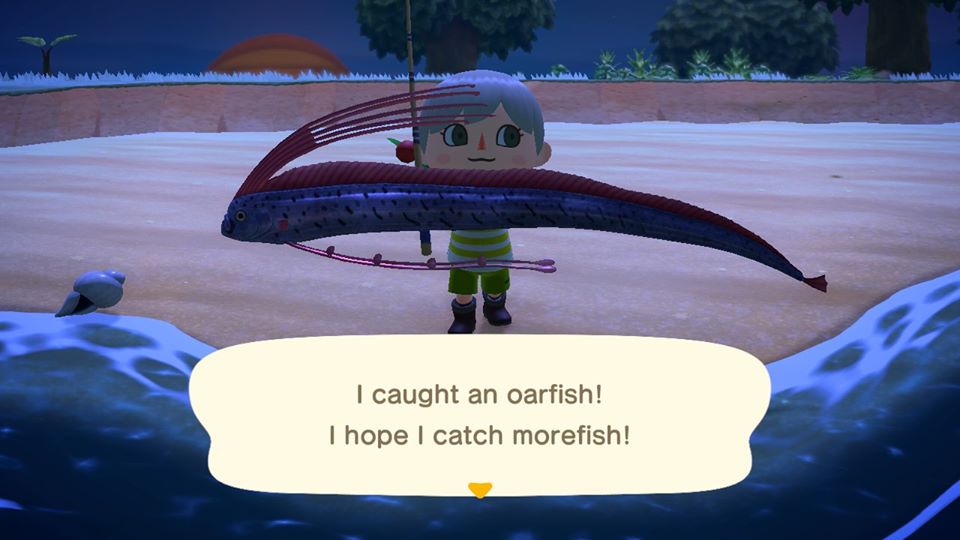 animal crossing oarfish museum