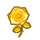 NH-gold rose icon