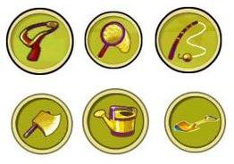 Outils en or