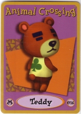 teddy animal crossing