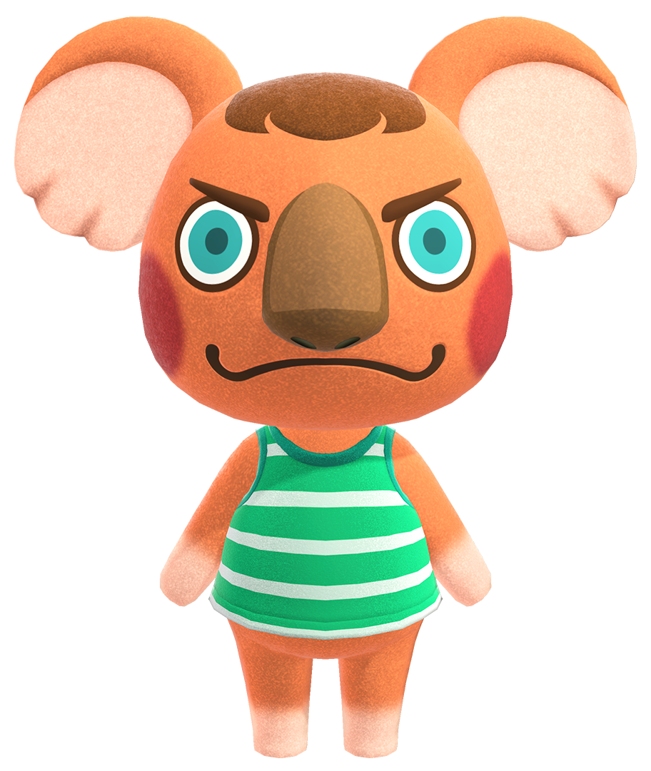 animal crossing elvis koala