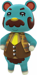 Beardo Animal Crossing Art