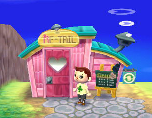 Retail Shop Animal Crossing New Leaf