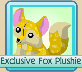 animal jam fox plush