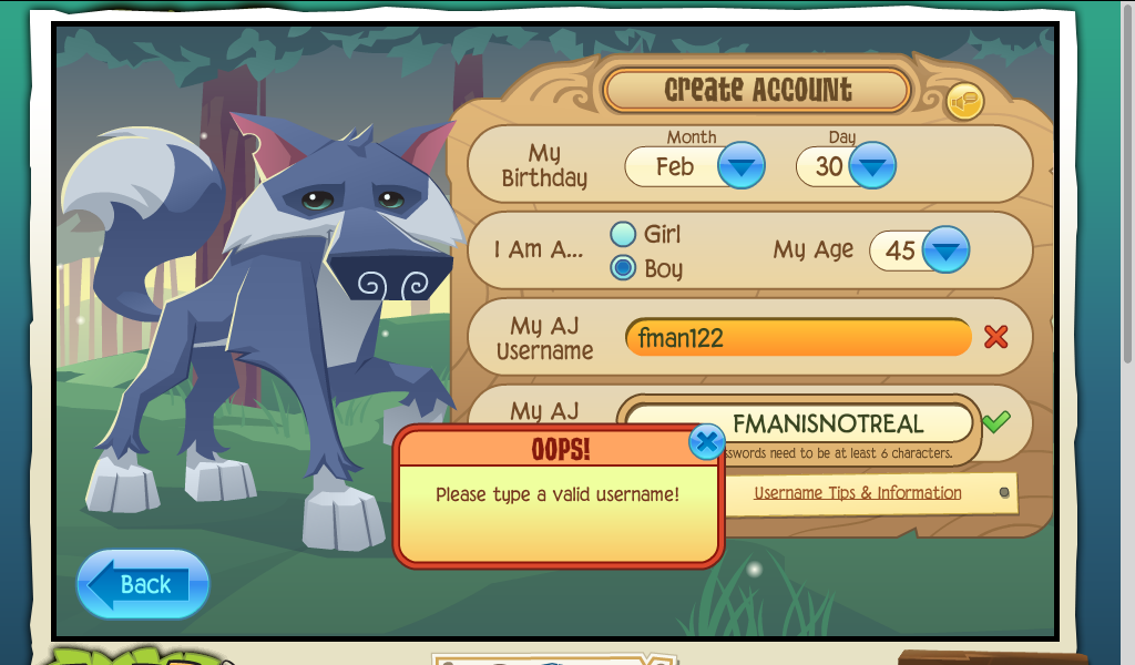 animal jam accounts and passwords