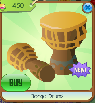 bongo drums animal jam