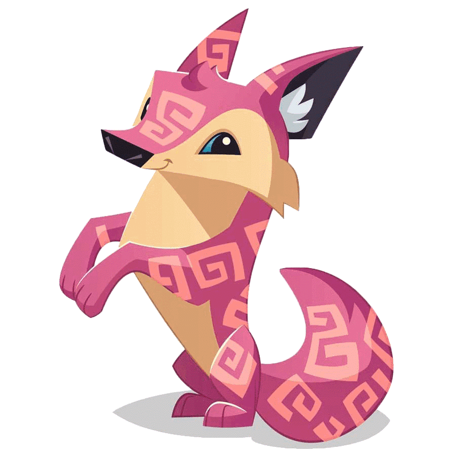 Image - Coyote art pink beg.png | Animal Jam Wiki | FANDOM powered by Wikia