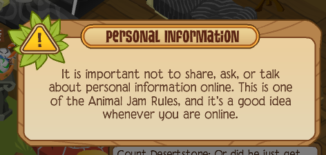 animal jam rules