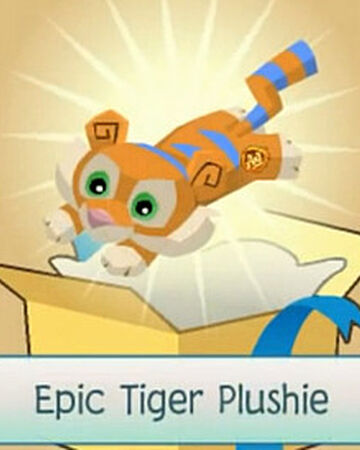 giant tiger plushie aj