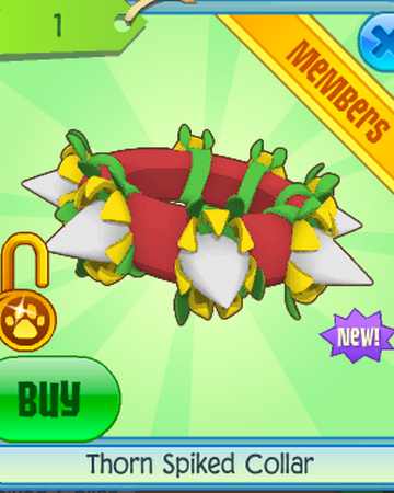 Thorn Spiked Collar Animal Jam Wiki Fandom