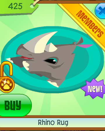 Rhino Rug Animal Jam Wiki Fandom