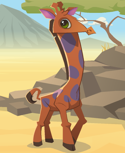 animal jam giraffe