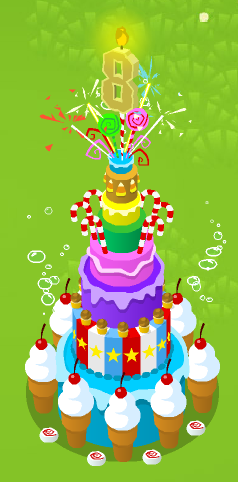 Animal Jam 8th Birthday Cake Code