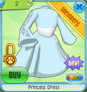 Diamond-Shop Princess-Dress Blue