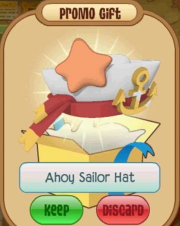 Ahoy Sailor Hat Animal Jam Wiki Fandom