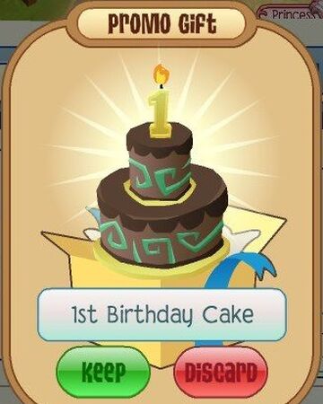 1st Birthday Cake Animal Jam Wiki Fandom