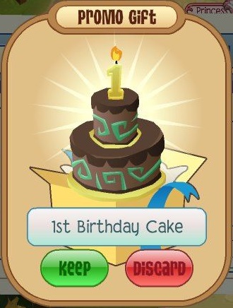 1st Birthday Cake Animal Jam Wiki Fandom Powered By Wikia