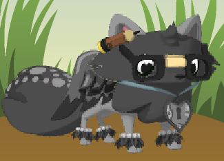 animal jam nerd glasses
