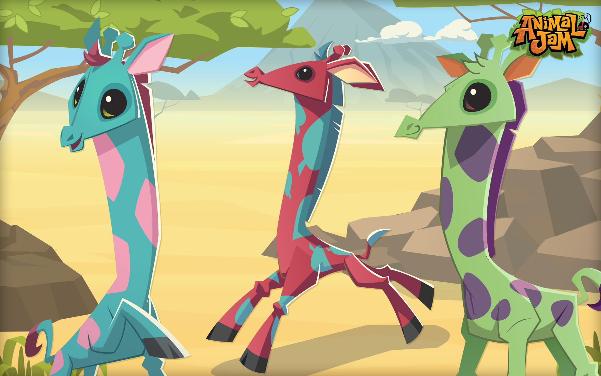 animal jam giraffe