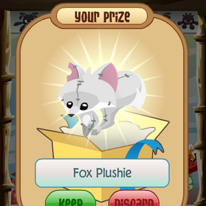 fox plushie aj