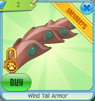 tail armor animal jam