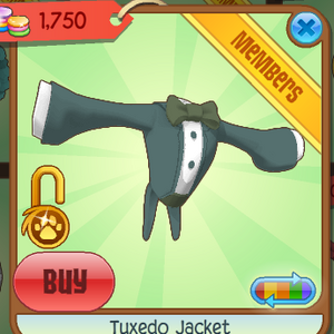 Tuxedo Jacket Animal Jam Wiki Fandom