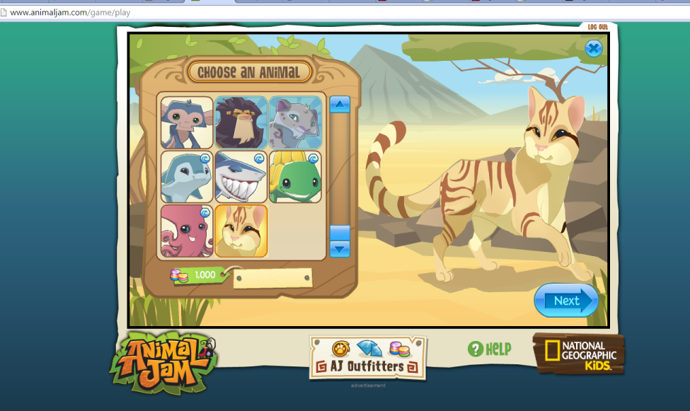 new animal animal jam