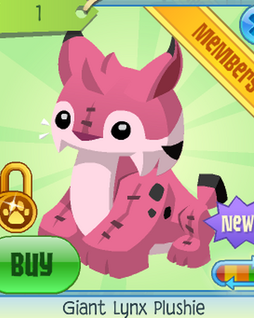 lynx plushie aj