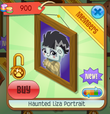 Haunted Liza Portrait | Animal Jam Wiki | FANDOM powered by Wikia