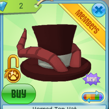 Horned Top Hat Animal Jam Wiki Fandom