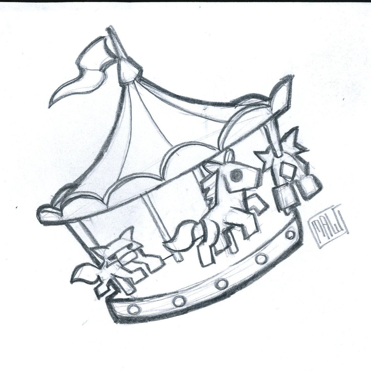 Carousel Hat Concept Art