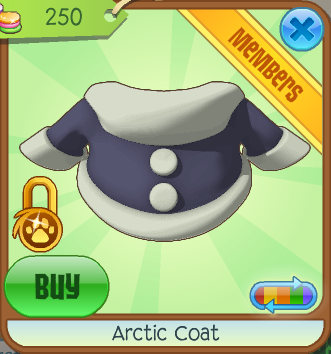 animal jam arctic coat