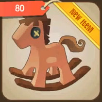 animal jam rocking horse