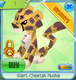 Giant Cheetah Plushie | Animal Jam Wiki | FANDOM powered by Wikia