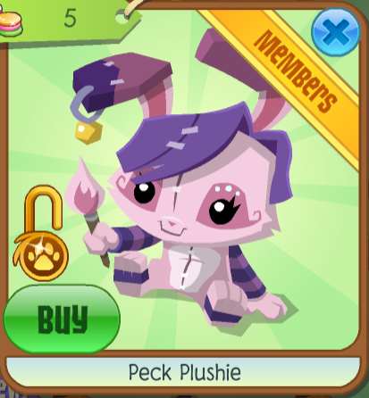 animal jam pig plushie