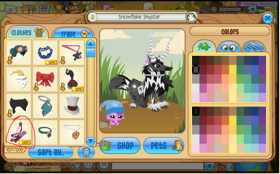 animal jam raspberry bow