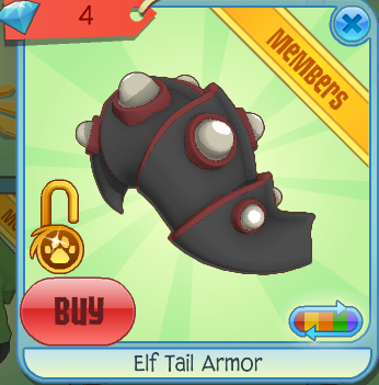 tail armor animal jam