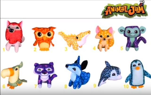 Animal jam toy codes free