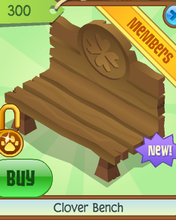 Clover Bench Animal Jam Wiki Fandom