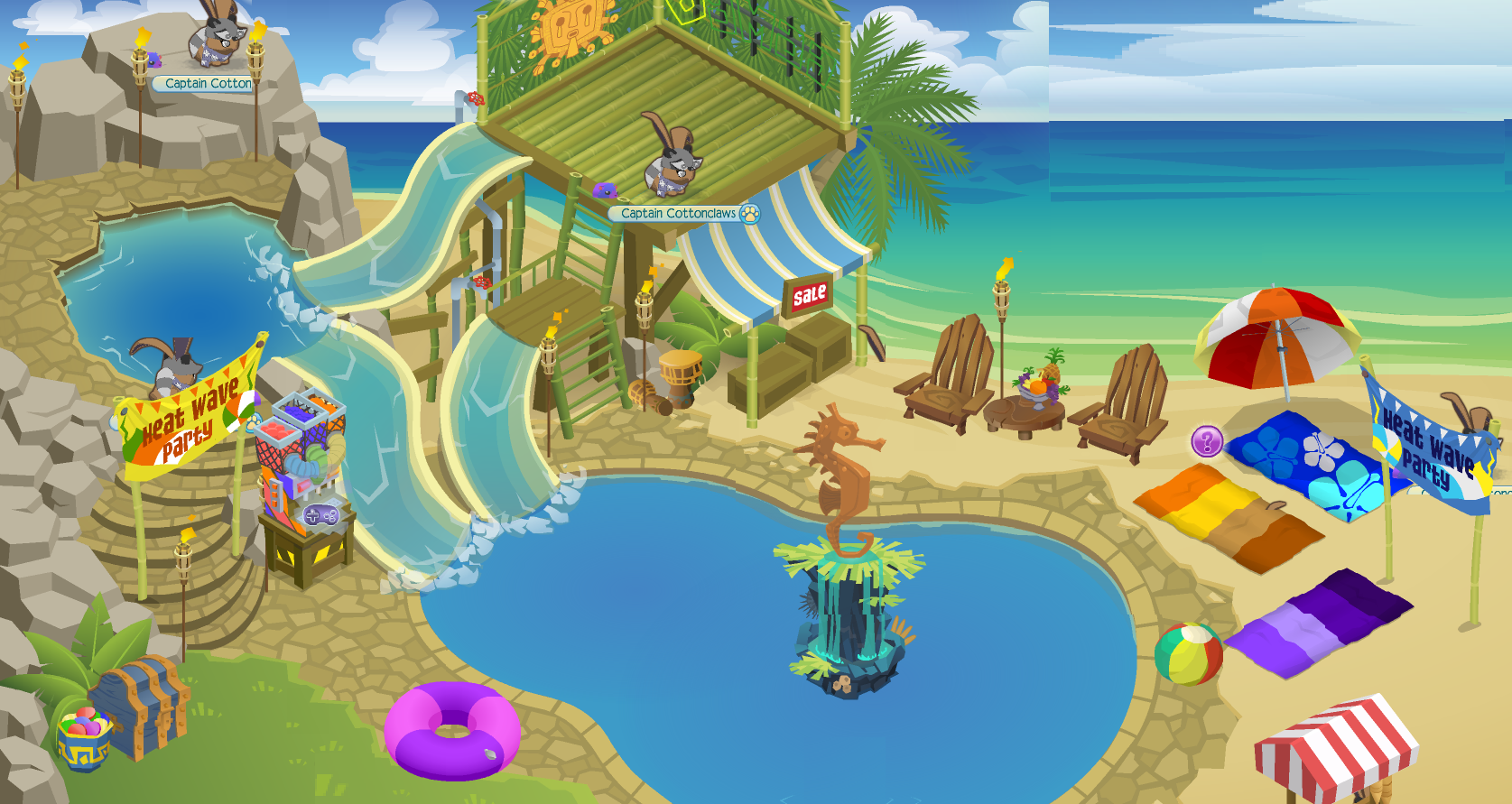 animal jam parties