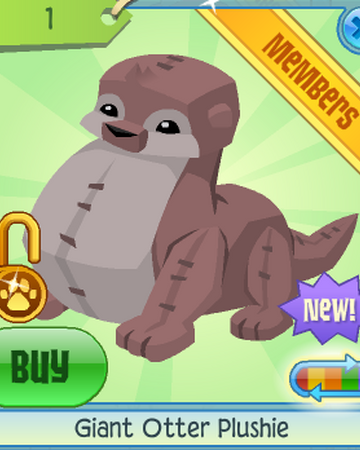 Giant Sea Otter Stuffed Animal
