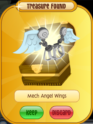 animal jam mech angel wings