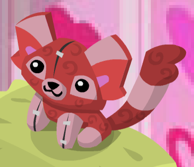 red panda plushie animal jam