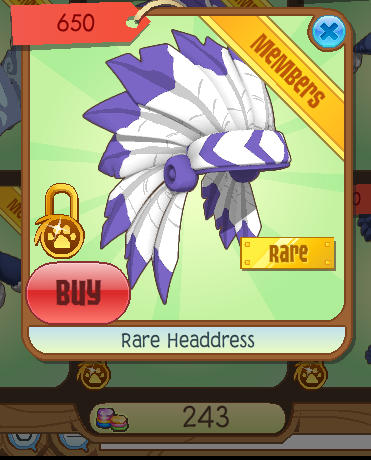 rare items on animal jam