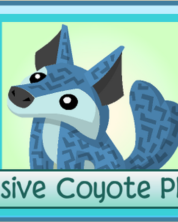 coyote plushie