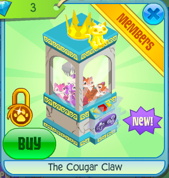 cougar plushie animal jam