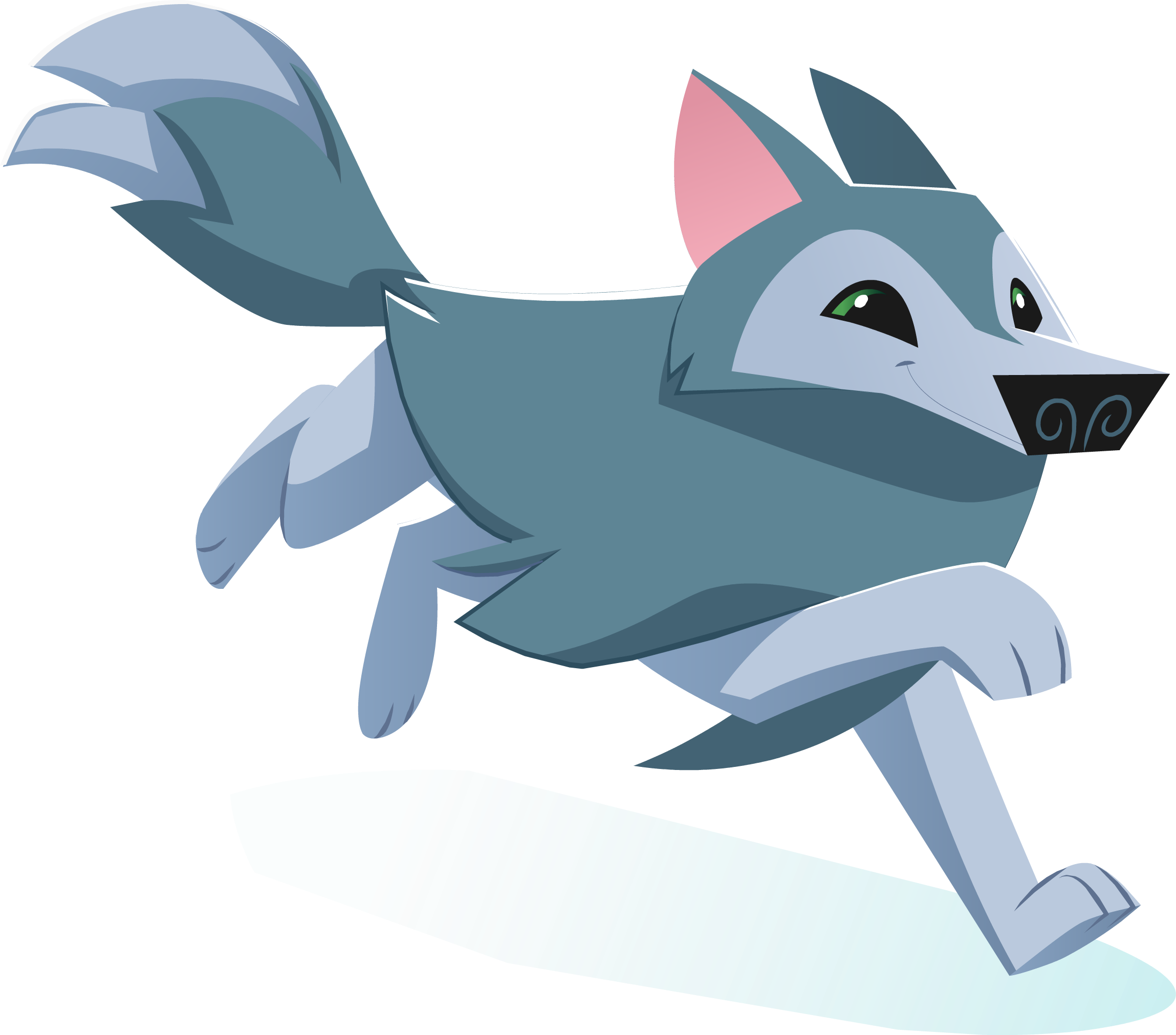 animal jam arctic wolf png