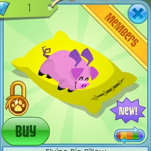 Flying Pig Pillow Animal Jam Wiki Fandom