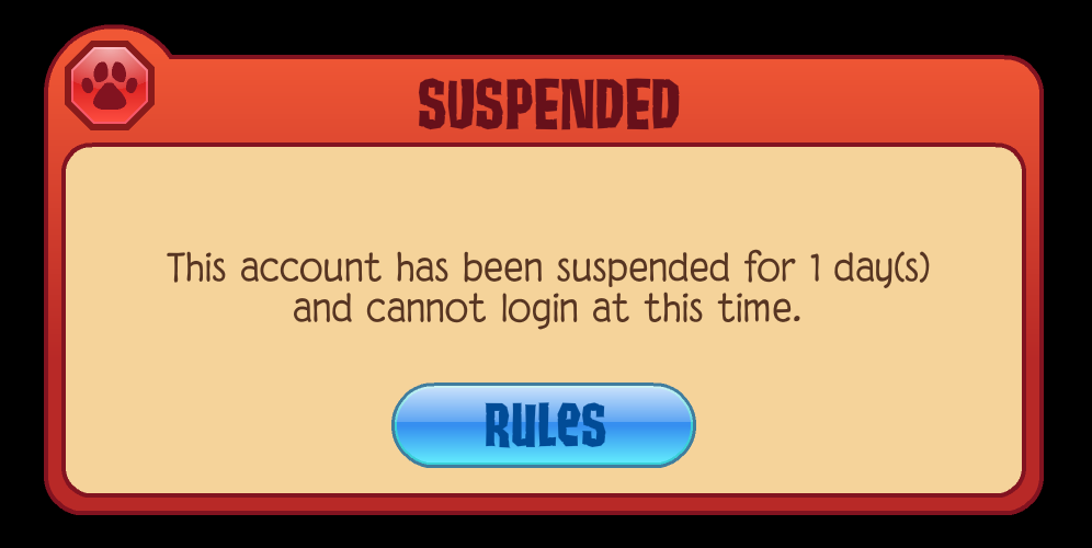 animal jam funny bans