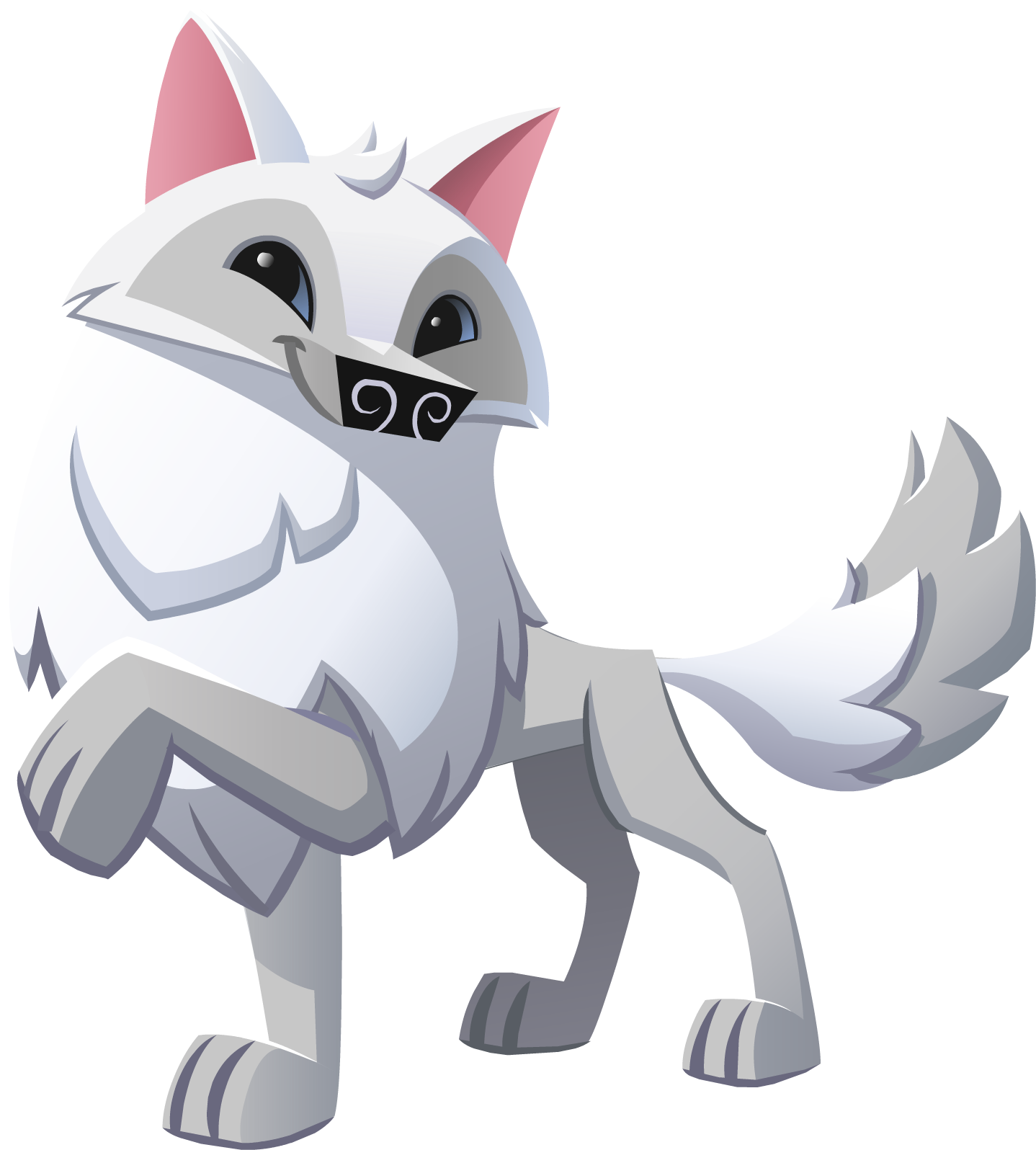 pictures of arctic wolves on animal jam